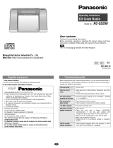 Panasonic RCCD350 Operating instructions