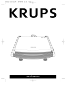 Krups FDE3 Owner's manual