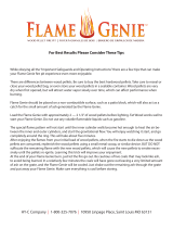 Flame Genie FG-14 Operating instructions
