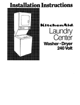 KitchenAid Washer/Dryer User manual