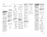 Sony MDR-NC7 Operating instructions