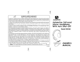 Audiovox IRHS40 User manual