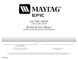 Maytag MED9700SB - 27" Front-Load Electric Dryer User guide