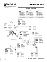 Moen T3112CP Operating instructions