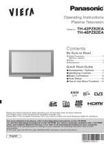 Panasonic TH46PZ82EA Operating instructions