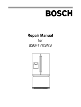 Bosch B26FT70SNS User manual