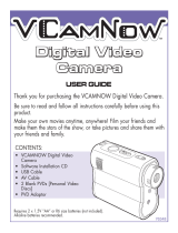 Hasbro VCamNow Digital Video Camera Operating instructions