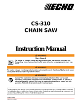 Echo CS-310 User manual