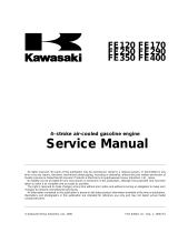 Kawasaki FE120 User manual