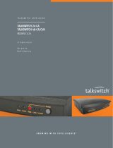 Talkswitch TALKSWITCH 48-CA User manual