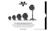 Vornado 7803 Large Pedestal Air Circulator Owner's manual
