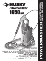 Husky Husky 1650 User manual