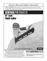 Central Pneumatic Item 68020 Owner's manual