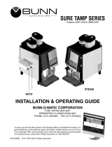 Bunn Sure Tamp® Steam Installation guide