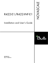 Bull R422-E1/R422-INF-E1 - Installation and User guide