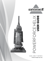 Bissell PowerForce® Helix Turbo Bagless Vacuum 68C7 User manual