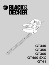BLACK DECKER GT460SXC Heckenschere Owner's manual