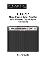 Crate GTX212 User manual