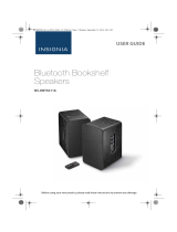 Insignia NS-HBTSS116 Bluetooth Bookshelf Speakers User manual