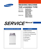 Samsung WA-7000HA PJT User manual