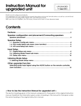 ONKYO TX-DS989 Ver2 Owner's manual