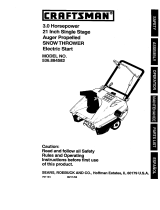 Craftsman 536.885210 Owner's manual