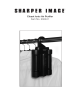Sharper Image Closet Ionic Air Purifier Owner's manual