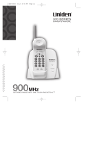 Uniden EXP380B Owner's manual