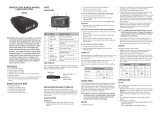Uniden DFR3 Owner's manual