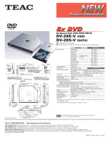 TEAC DV-28E-V User manual