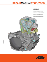 KTM 250 SX-F 2006 User manual