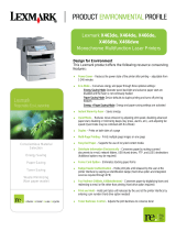 Lexmark X466DTE Quick Manual