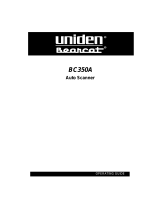 Uniden BC350A User manual