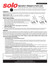 Solo 425-HD User manual