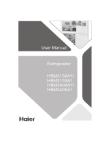 Haier HRF340BW2 User manual