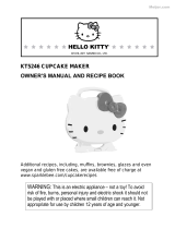 Hello Kitty KT5246 Owner's Manual And Recipe Book