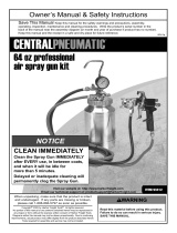 Central Pneumatic Item 93312 Owner's manual