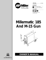 Miller Millermatic 185 Owner's manual