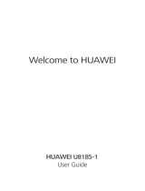 Huawei U8185-1 User manual