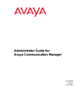 Avaya Communication Manager Administrator's Manual