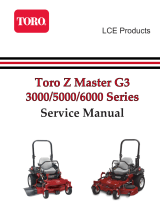 Toro Professional 6000 Series Petrol Z Master 152 cm 72942TE User manual