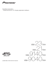 Pioneer VSX-23TXH User manual