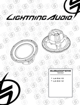 Audio Design LA-D412 Owner's manual