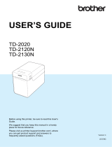 Brother TD-2020 User guide