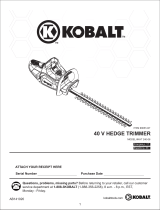 Kobalt KHT 240 User manual