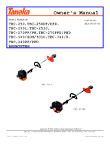 Tanaka TBC-250 User manual