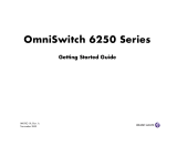 Alcatel-Lucent OmniSwitch 6250 Getting Started Manual