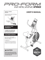 Pro-Form Whirlwind PRO User manual