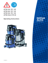 Nilfisk-ALTO ATTIX 50 H Operating Instructions Manual