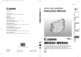 Canon MV500i User manual